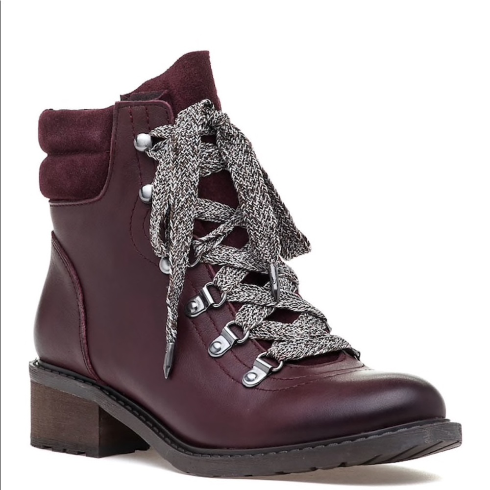 Sam Edelman Darrah Ankle Boots in Wine